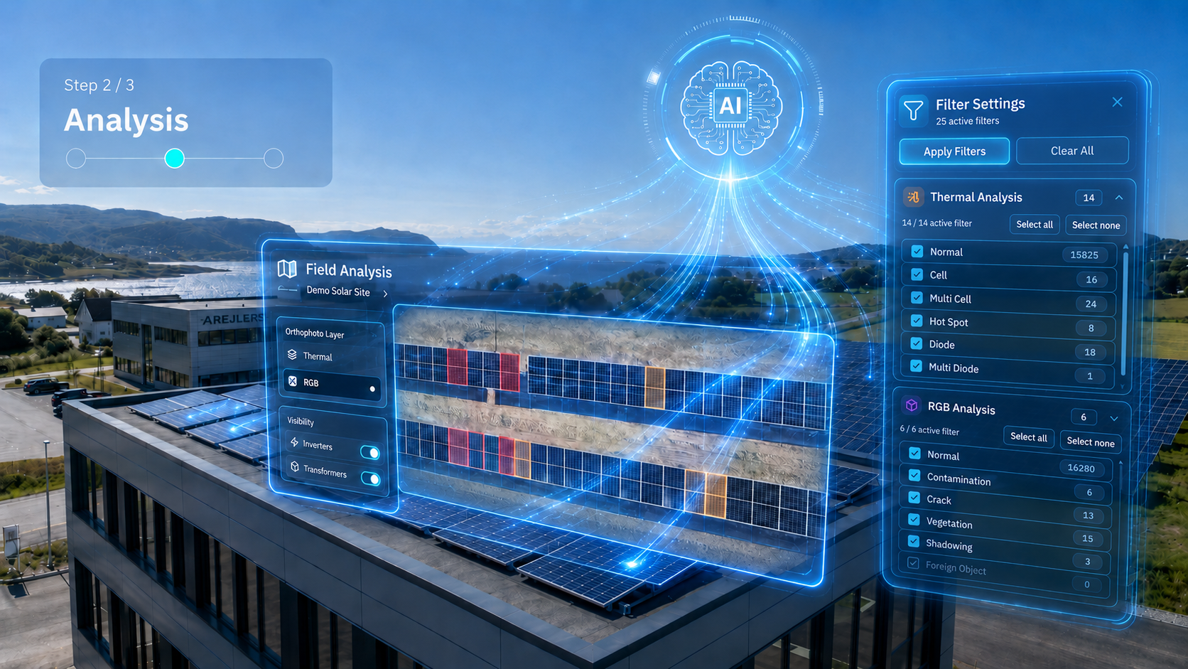 AI-assisted thermal analysis in MapperX